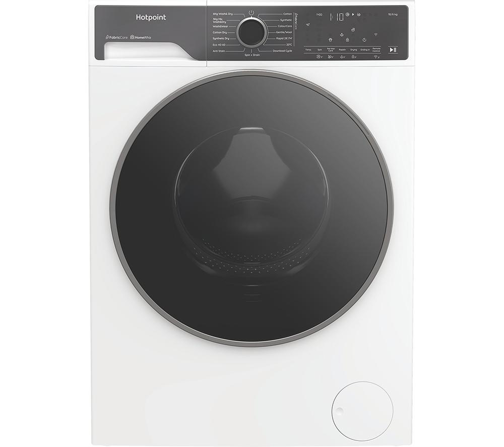 HOTPOINT Fabric Care Pro HPD 1093 CARE UK 10 kg Washer Dryer - White