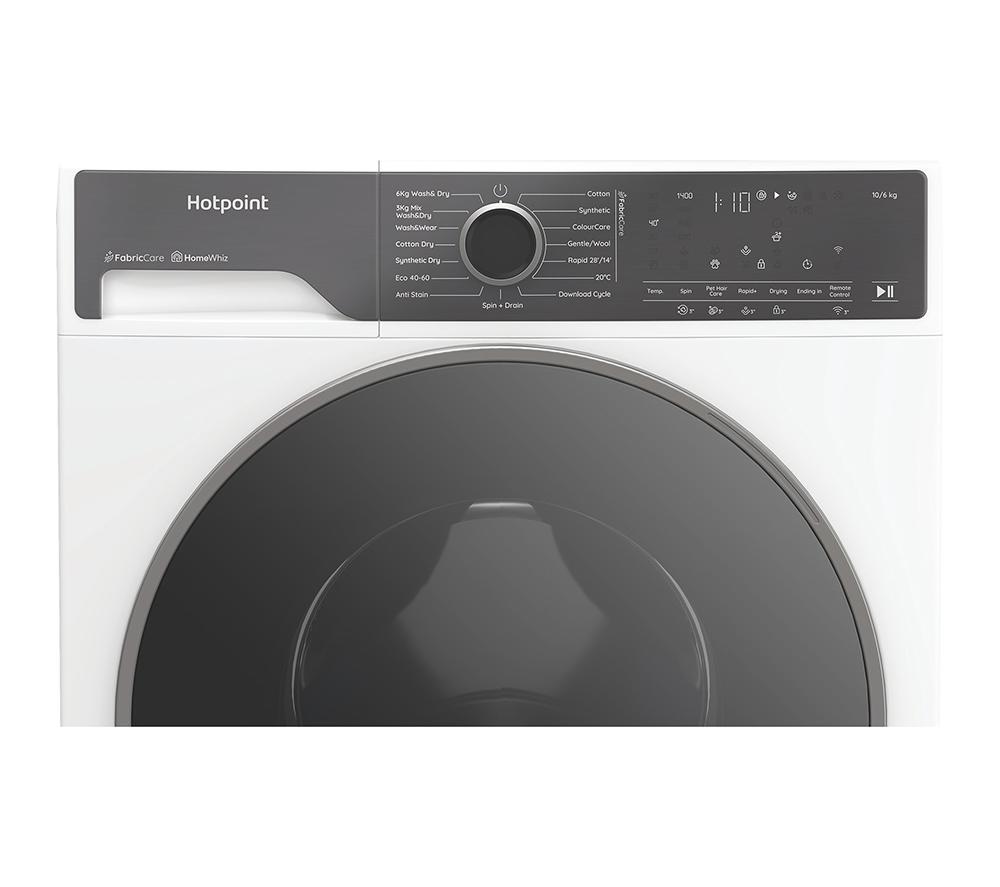 HOTPOINT Fabric Care Pro HPD 1093 CARE UK 10 kg Washer Dryer - White image number 7 of 19