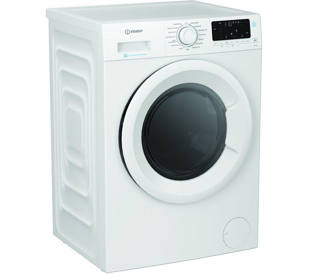 INDESIT Steam Push&Go IDP 9646 UK 9 kg Washer Dryer - White image number 9 of 10