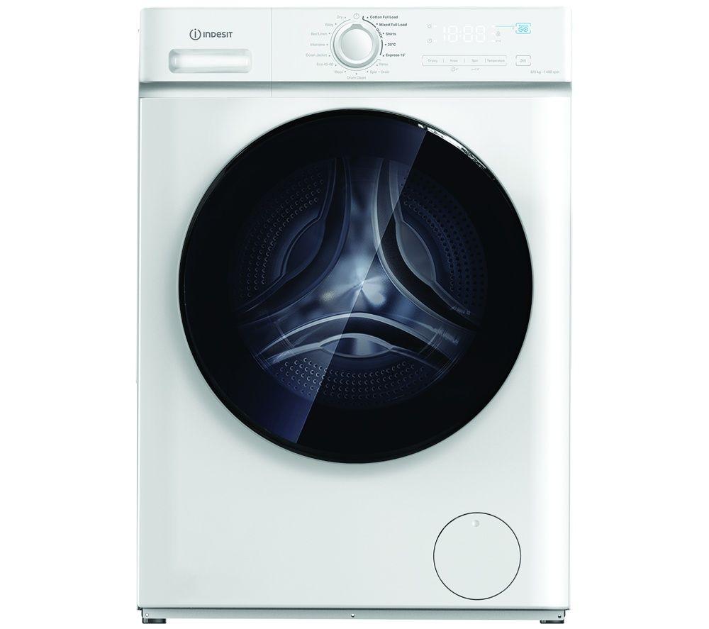 INDESIT MyTime IDMA 8564 UK 8 kg Washer Dryer - White