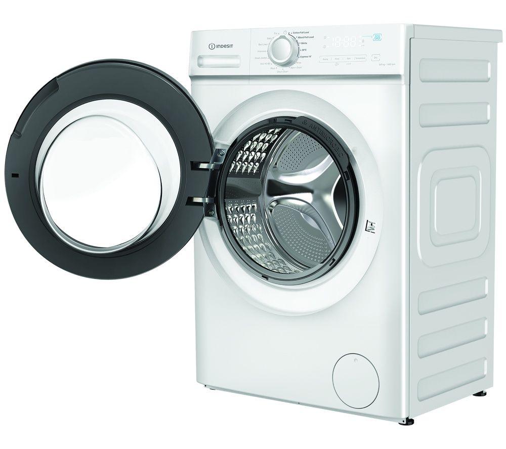 INDESIT MyTime IDMA 8564 UK 8 kg Washer Dryer - White image number 4 of 6
