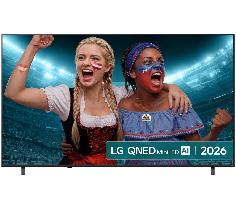 Lg 85" Qned72 Qned Ai 4K Hdr Smart Tv 2026 - 85Qned72b6a, Black