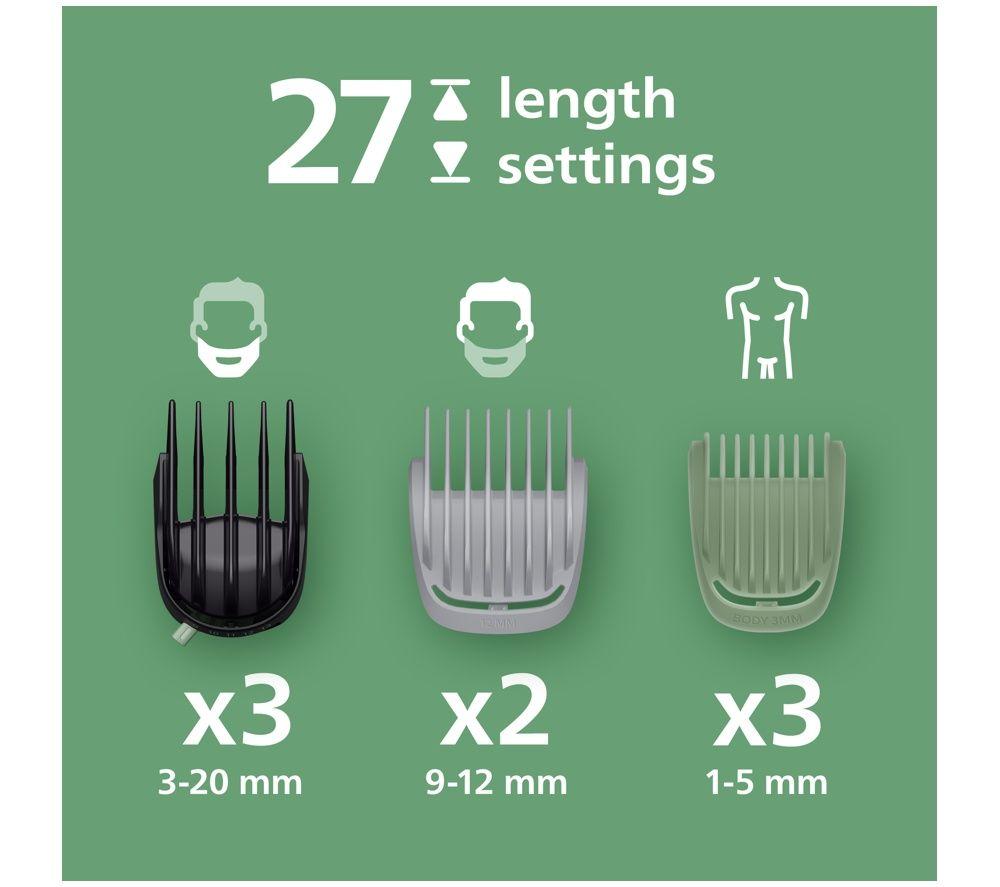 PHILIPS Series 9000 20-in-1 MG9557/15 Wet & Dry Multi Grooming Trimmer - Black image number 3 of 11