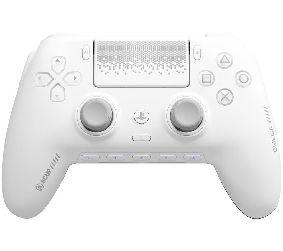 SCUF Omega Preconfigured Wireless Controller for PS5 - White