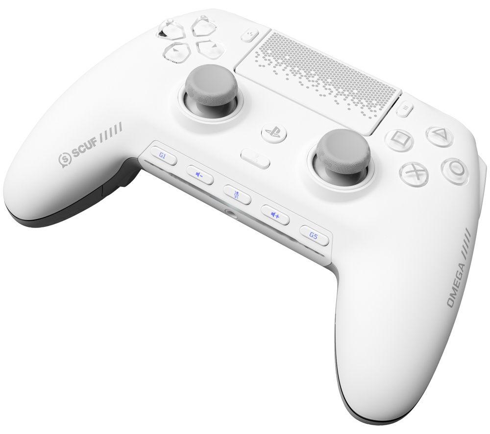 SCUF Omega Preconfigured Wireless Controller for PS5 - White image number 3 of 6