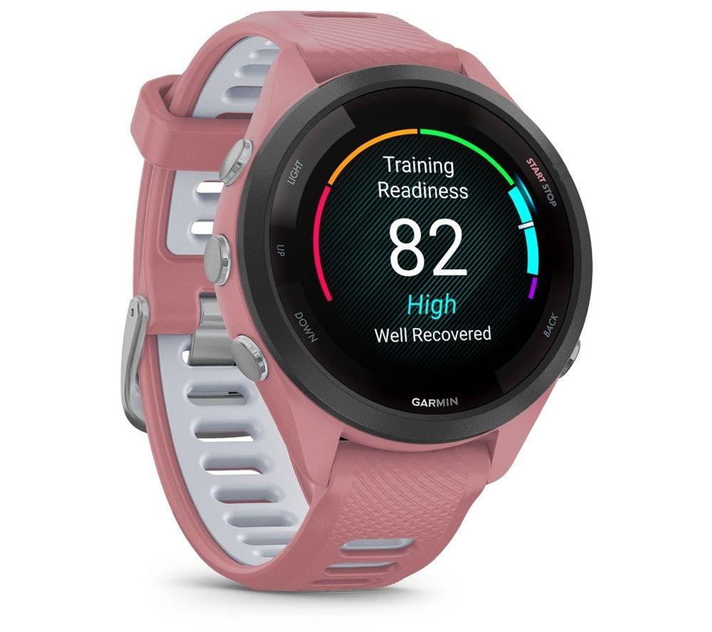GARMIN Forerunner 265S Sports Watch - Pink & Grey, 42 mm image number 3 of 8