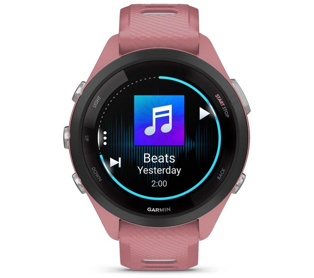GARMIN Forerunner 265S Sports Watch - Pink & Grey, 42 mm image number 6 of 8