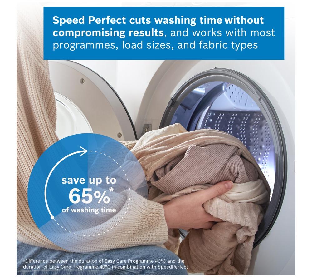 BOSCH Series 6 WGJ25400GB WiFi-enabled 10 kg 1400 Spin Washing Machine - White image number 5 of 14