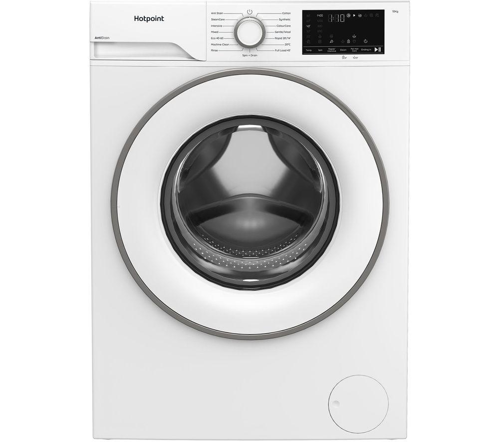 HOTPOINT Anti Stain H 101G UK 10 kg 1400 Spin Washing Machine - White