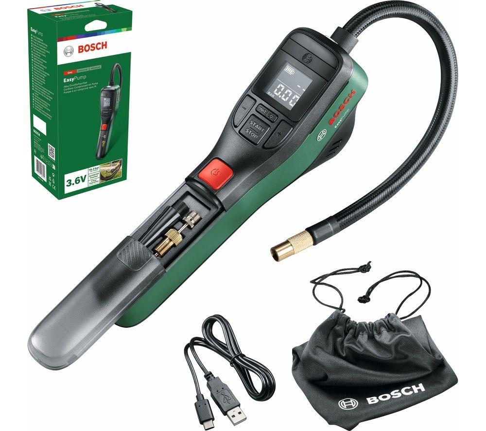 BOSCH EasyPump Cordless Air Pump - Green image number 3 of 9