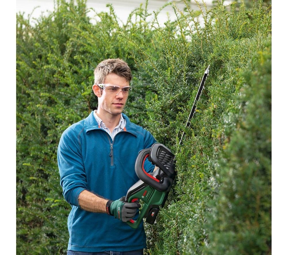 BOSCH UniversalHedgeCut 18V-50 Cordless Hedge Trimmer - Green & Black image number 4 of 6