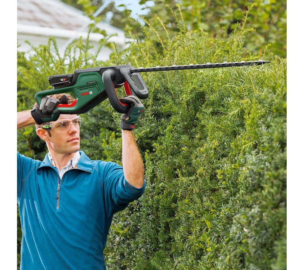 BOSCH UniversalHedgeCut 18V-50 Cordless Hedge Trimmer - Green & Black image number 5 of 6
