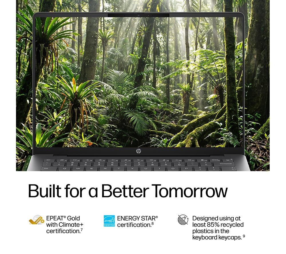 HP OmniBook 5 NGAI 14" Laptop - Intel&reg; Core&trade; Ultra 5, 512 GB SSD, Silver image number 12 of 26