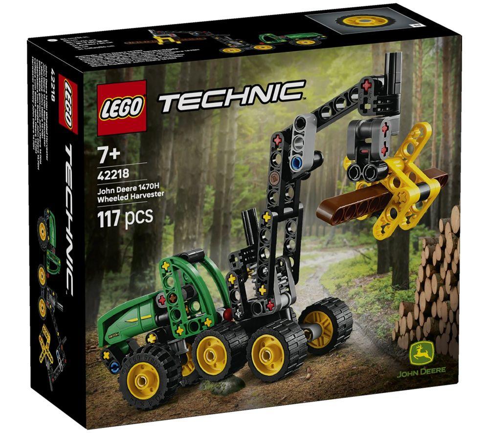 Lego Technic John Deere 1470H Wheeled Harvester Set