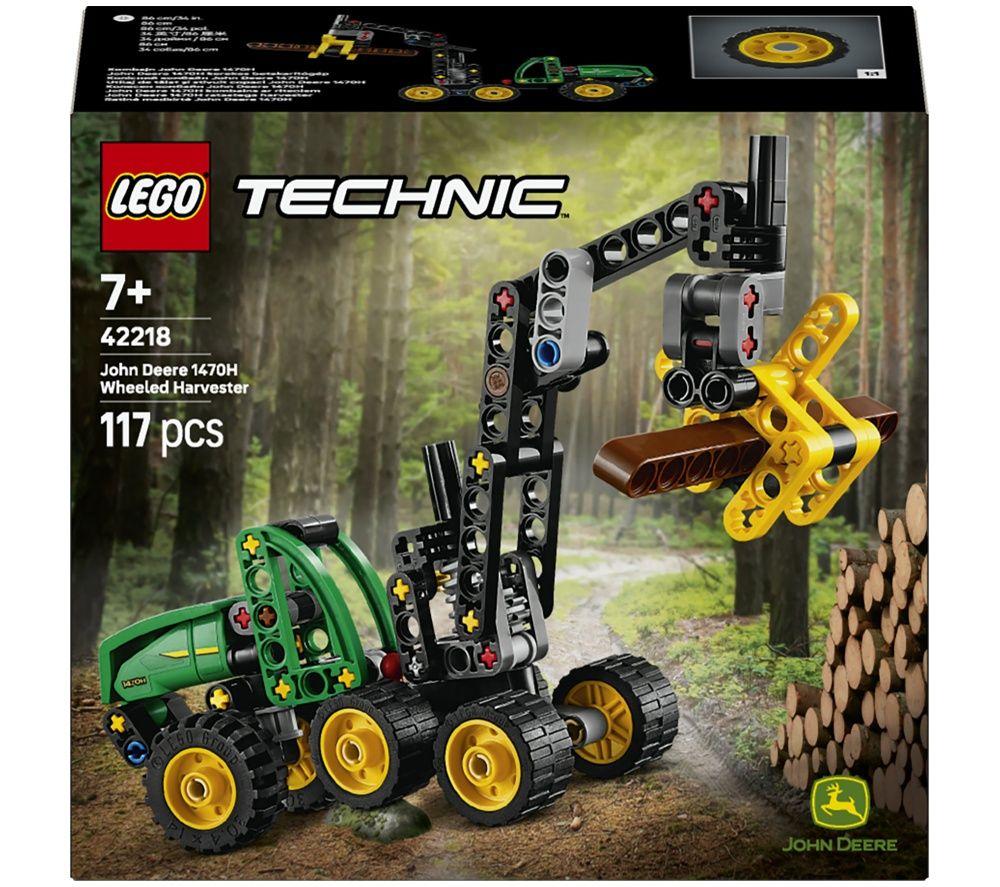 LEGO Technic John Deere 1470H Wheeled Harvester Set image number 2 of 2