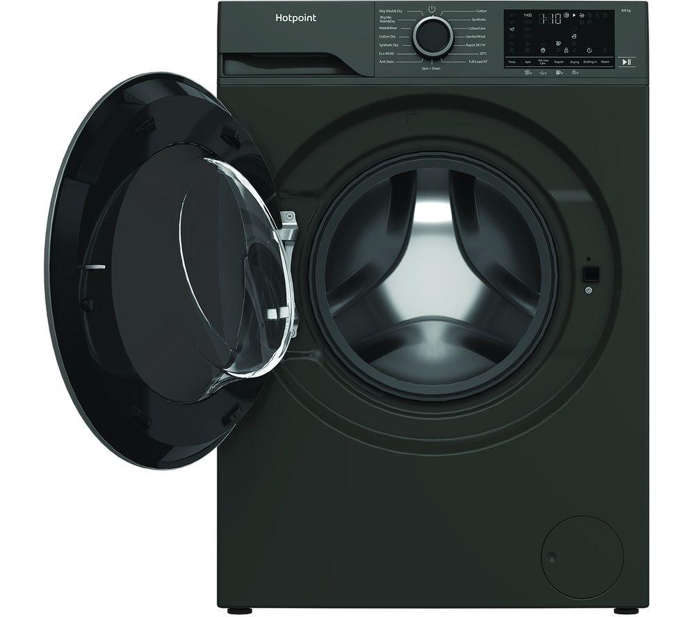 HOTPOINT AntiStain HBD 8680G ANTI STAIN UK 8 kg Washer Dryer - Graphite image number 2 of 12