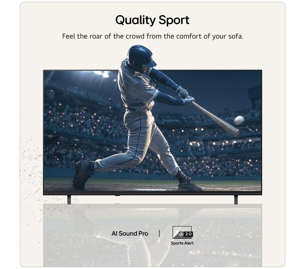 LG QNED72 75" QNED AI 4K HDR Smart TV 2026 - 75QNED72B6A image number 11 of 13