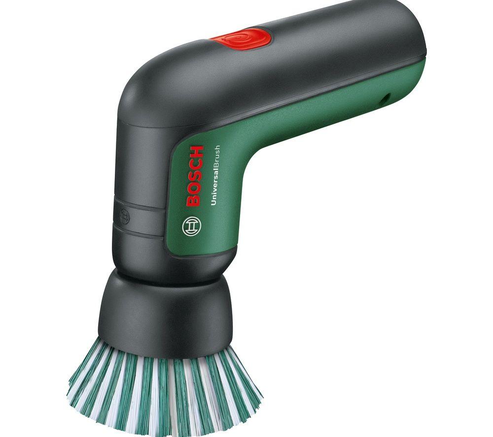 BOSCH UniversalBrush Electric Cleaning Brush Set - Black & Green image number 2 of 10
