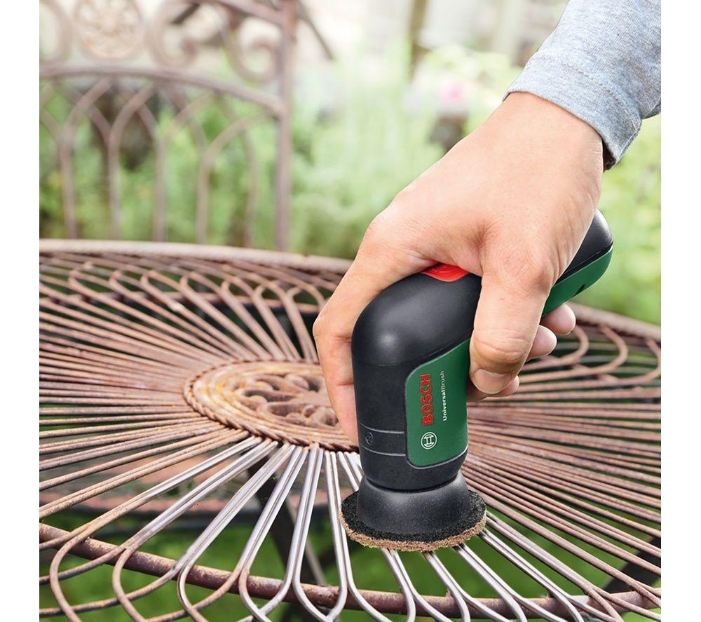 BOSCH UniversalBrush Electric Cleaning Brush Set - Black & Green image number 7 of 10