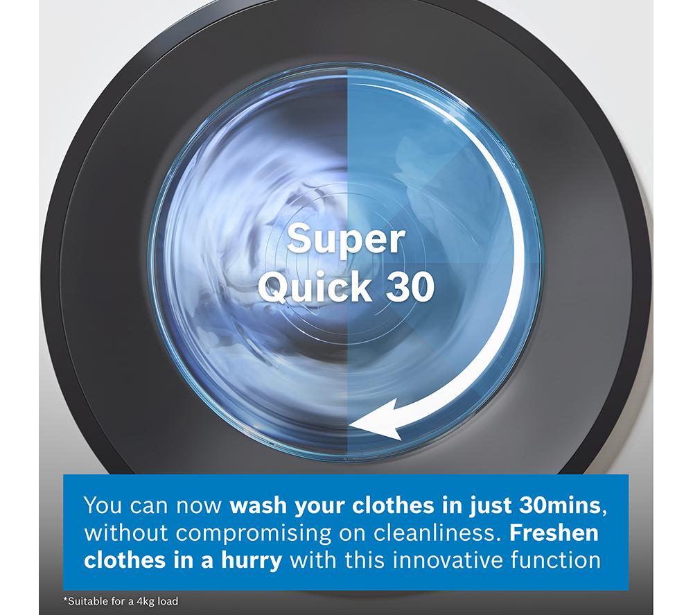 BOSCH Series 8 i-DOS WGB264A1GB WiFi-enabled 11 kg 1400 Spin Washing Machine - White image number 11 of 19
