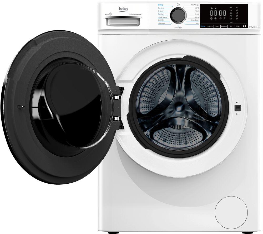BEKO BMM5DFO851W 8 kg Washer Dryer - White image number 2 of 7