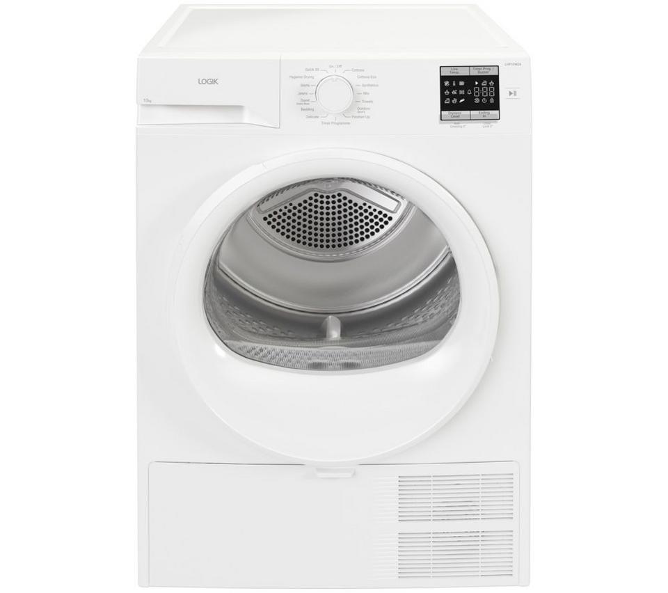 LOGIK LHP10W26 10 kg Heat Pump Tumble Dryer - White