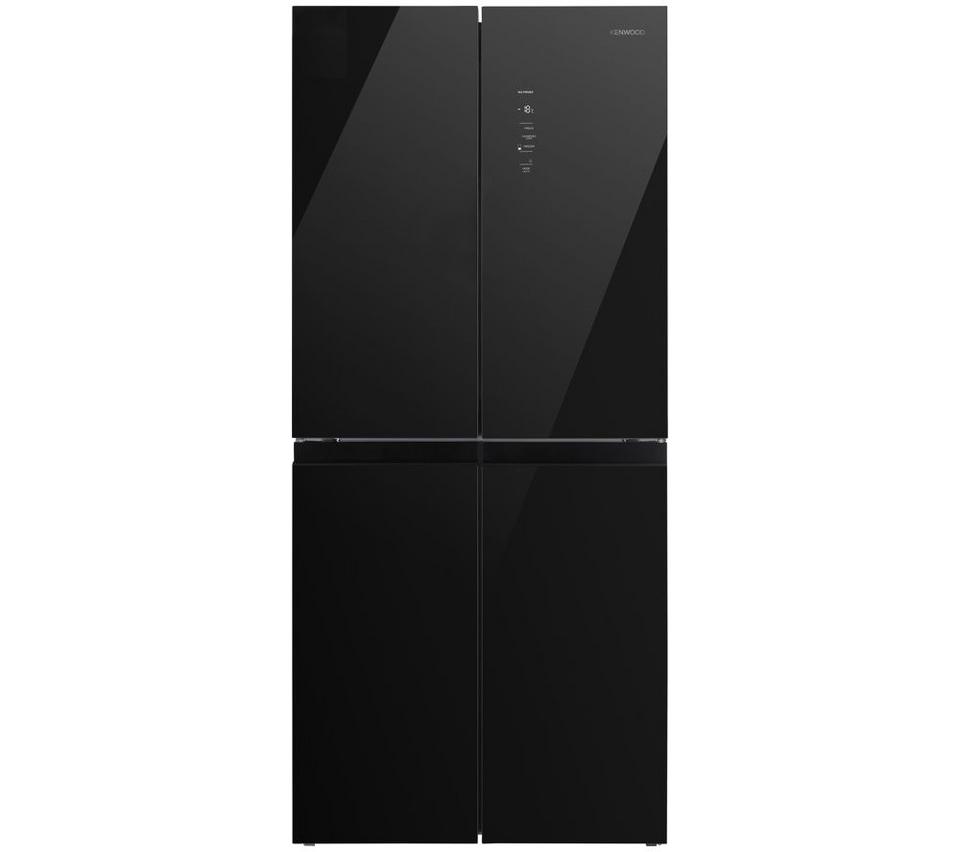 KENWOOD K4D79BG26 Slim American-Style Fridge Freezer - Black