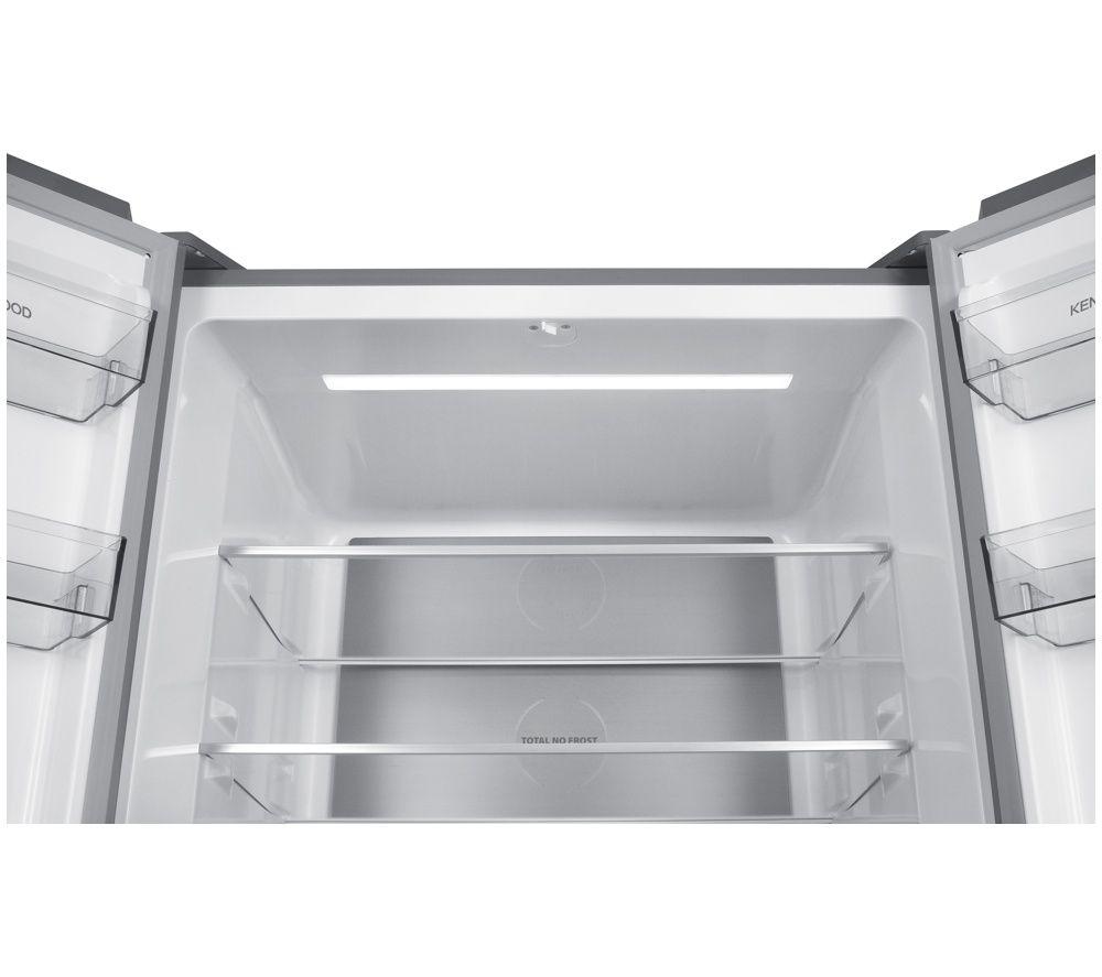 KENWOOD K4D79BG26 Slim American-Style Fridge Freezer - Black image number 5 of 9