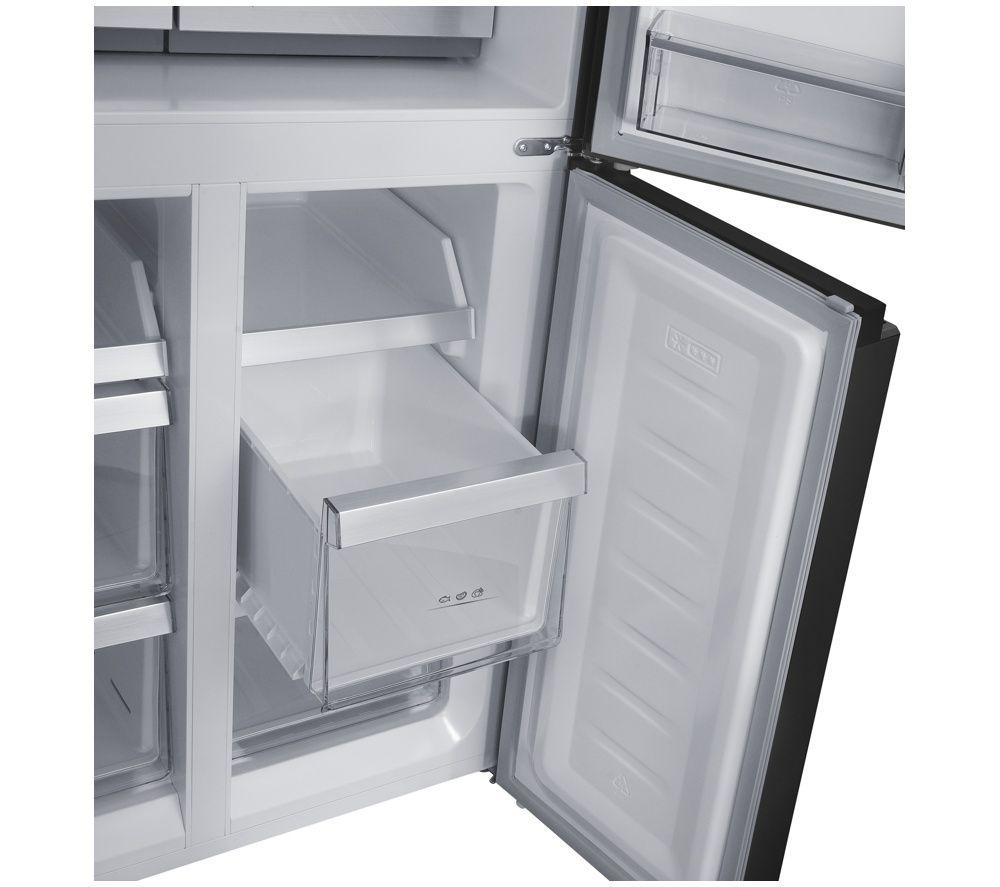 KENWOOD K4D79BG26 Slim American-Style Fridge Freezer - Black image number 7 of 9