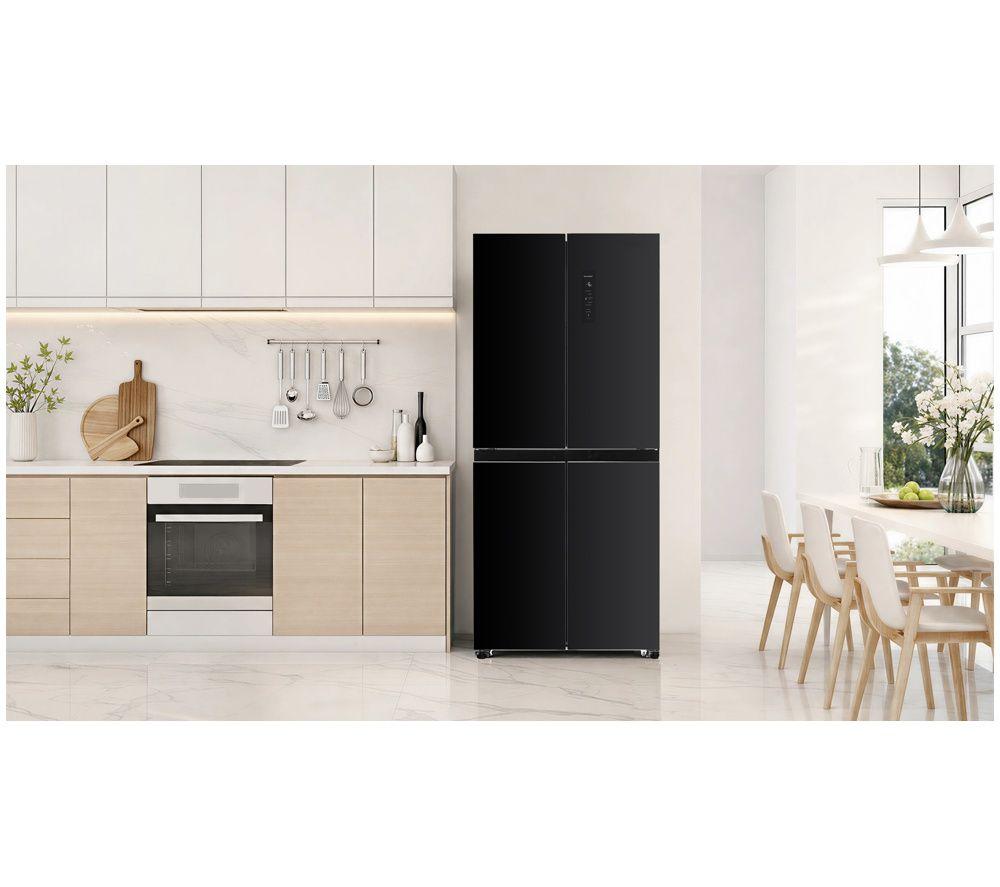KENWOOD K4D79BG26 Slim American-Style Fridge Freezer - Black image number 9 of 9