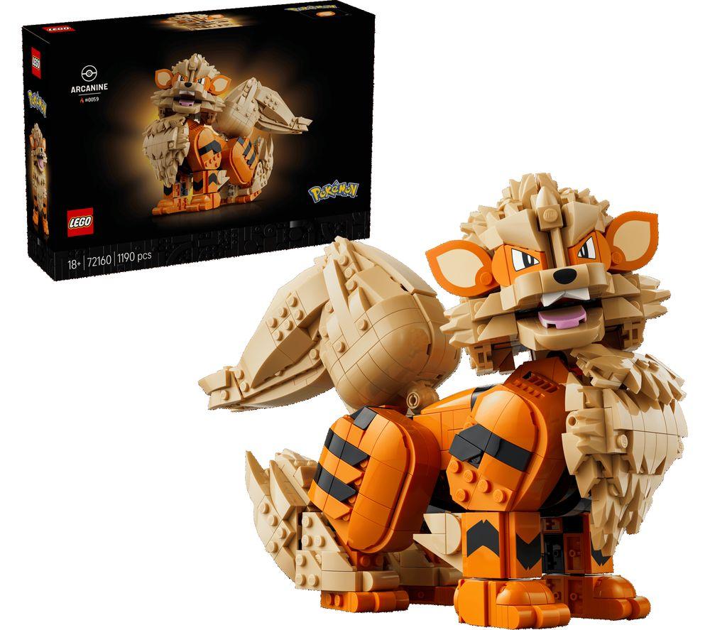 LEGO Pok&eacute;mon 72160 Arcanine Set for Adults image number 7 of 7