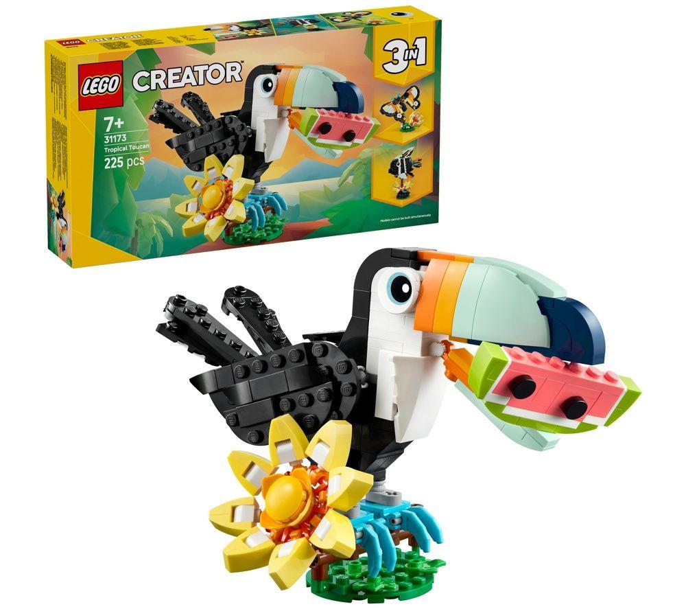 LEGO Creator 3-in-1 31173 Wild Animals: Tropical Toucan Set image number 2 of 4