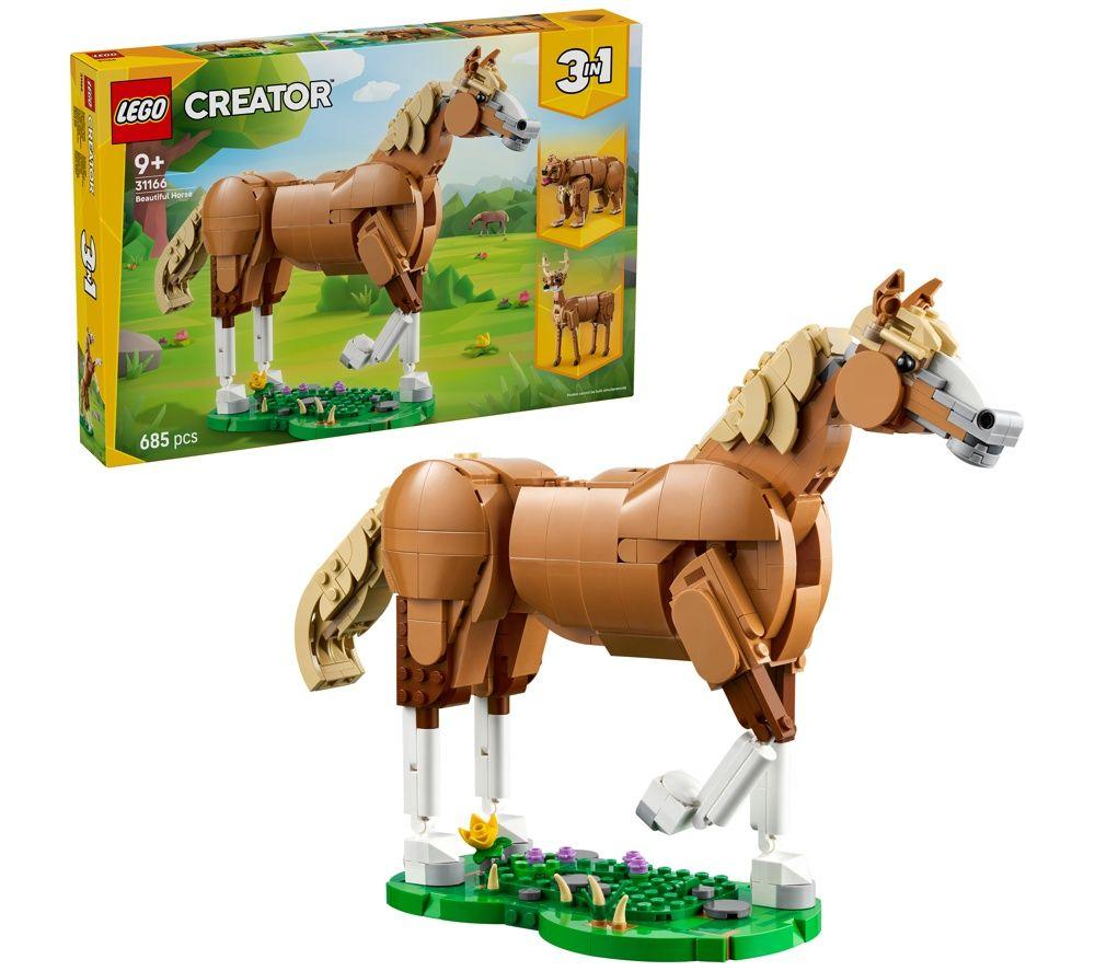 Lego Creator 3-in-1 31166 Beautiful Horse Set