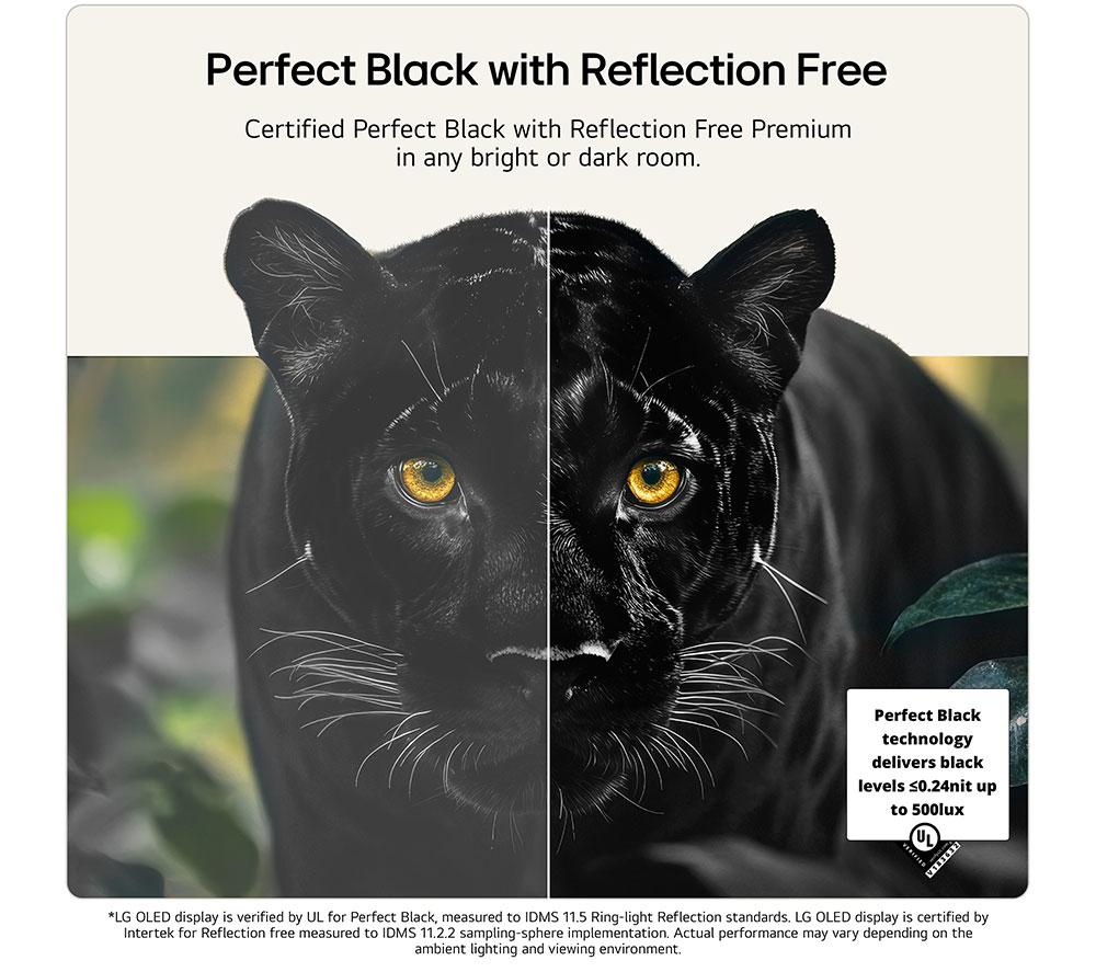 LG G6 65" OLED AI 4K HDR Smart TV 2026 (Wall Mount Version) - OLED65G64LW image number 5 of 15