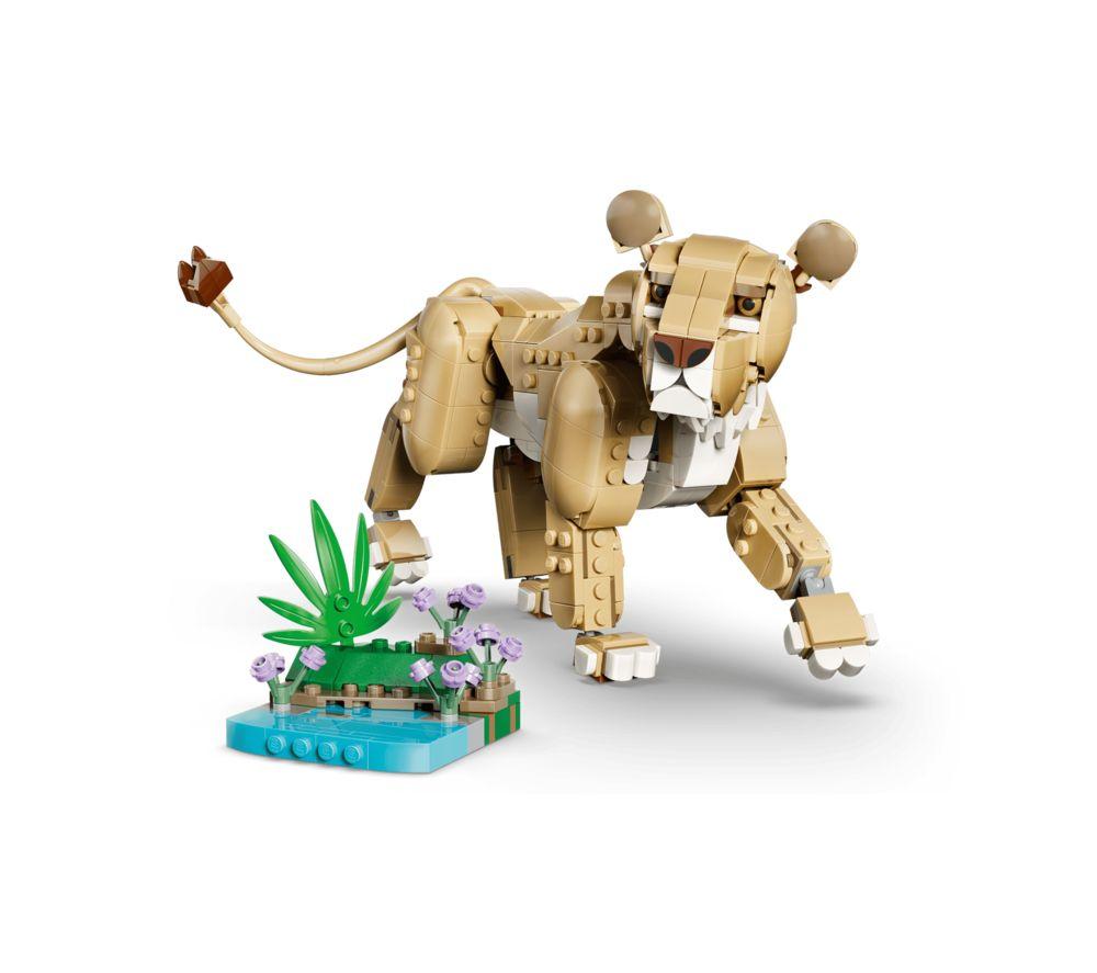 LEGO Creator 3-in-1 31386 Wild Animals: Majestic Lion Set image number 2 of 11