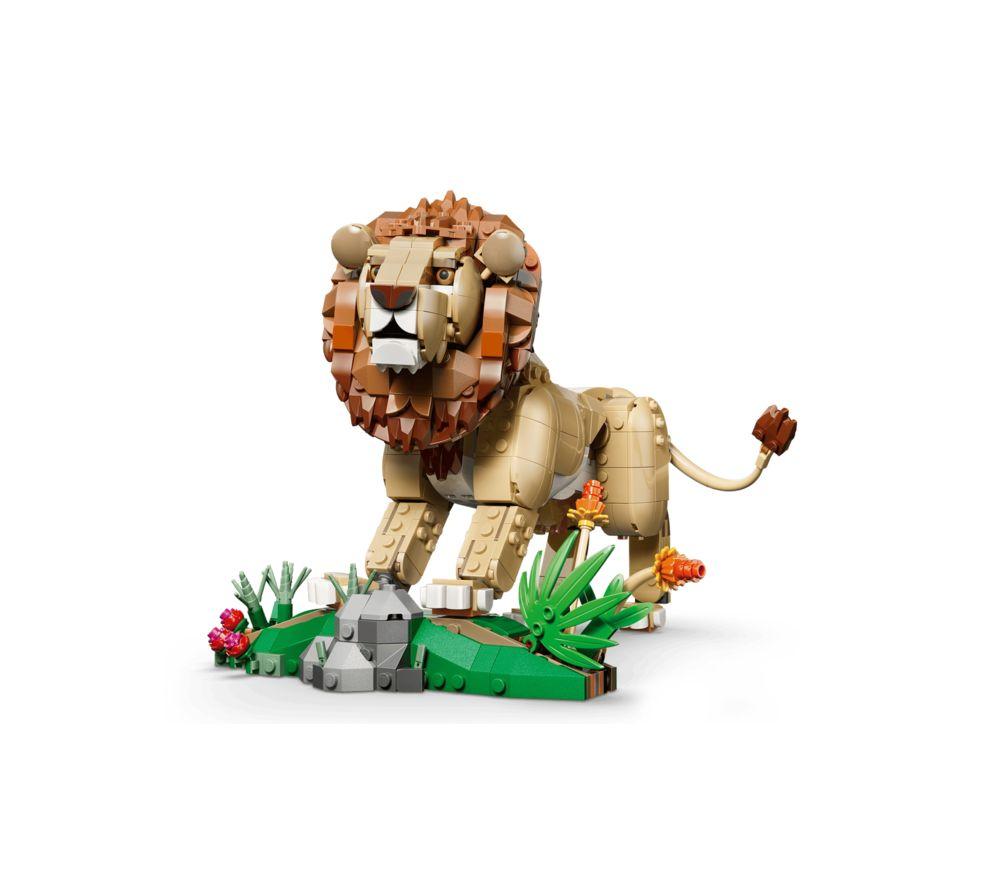 LEGO Creator 3-in-1 31386 Wild Animals: Majestic Lion Set image number 4 of 11