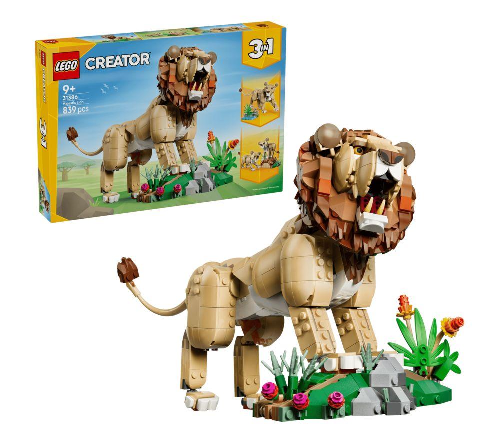 LEGO Creator 3-in-1 31386 Wild Animals: Majestic Lion Set image number 6 of 11