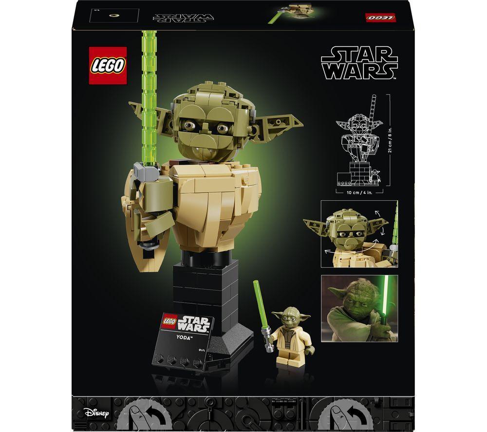 LEGO Star Wars 75438 Yoda Bust Set image number 4 of 6
