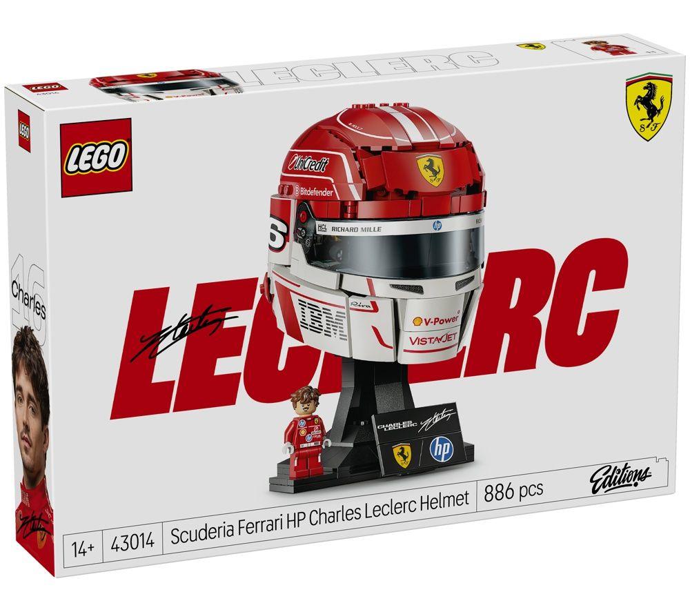LEGO Editions 43014 Scuderia Ferrari HP Charles Leclerc Helmet Set image number 2 of 5