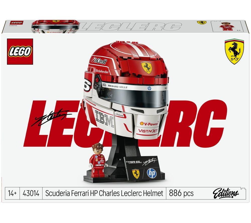LEGO Editions 43014 Scuderia Ferrari HP Charles Leclerc Helmet Set image number 3 of 5