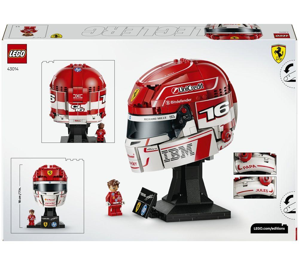 LEGO Editions 43014 Scuderia Ferrari HP Charles Leclerc Helmet Set image number 4 of 5