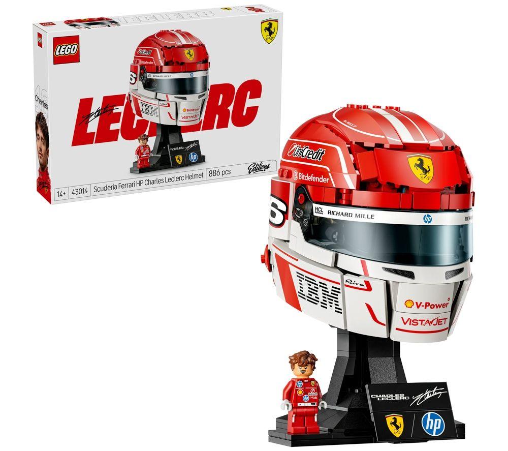 LEGO Editions 43014 Scuderia Ferrari HP Charles Leclerc Helmet Set image number 5 of 5