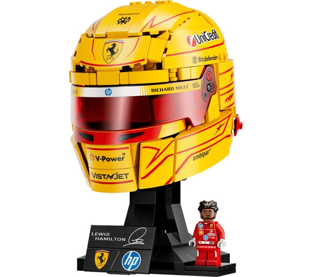 LEGO Editions 43022 Scuderia Ferrari HP Lewis Hamilton Helmet Set image number 3 of 4