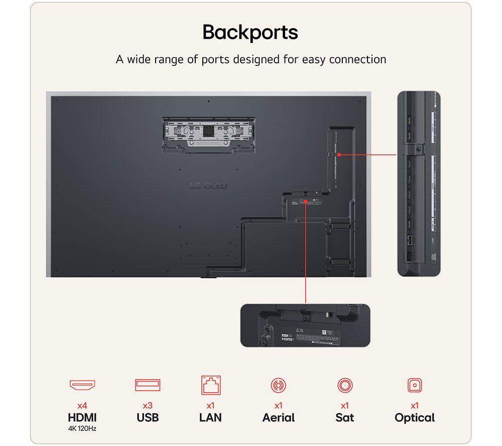 LG G6 77" OLED AI 4K HDR Smart TV 2026 (Wall Mount Version) - OLED77G64LW image number 29 of 29