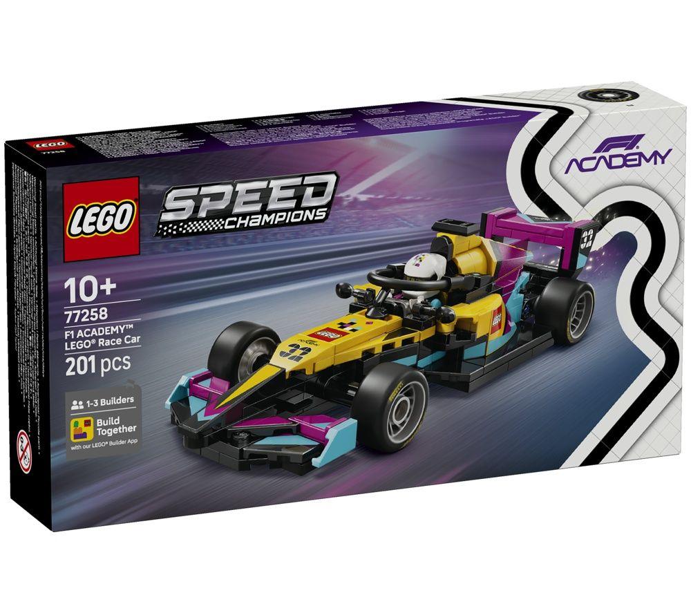 LEGO  Speed Champions 77258 F1 ACADEMY Race Car Set image number 2 of 3