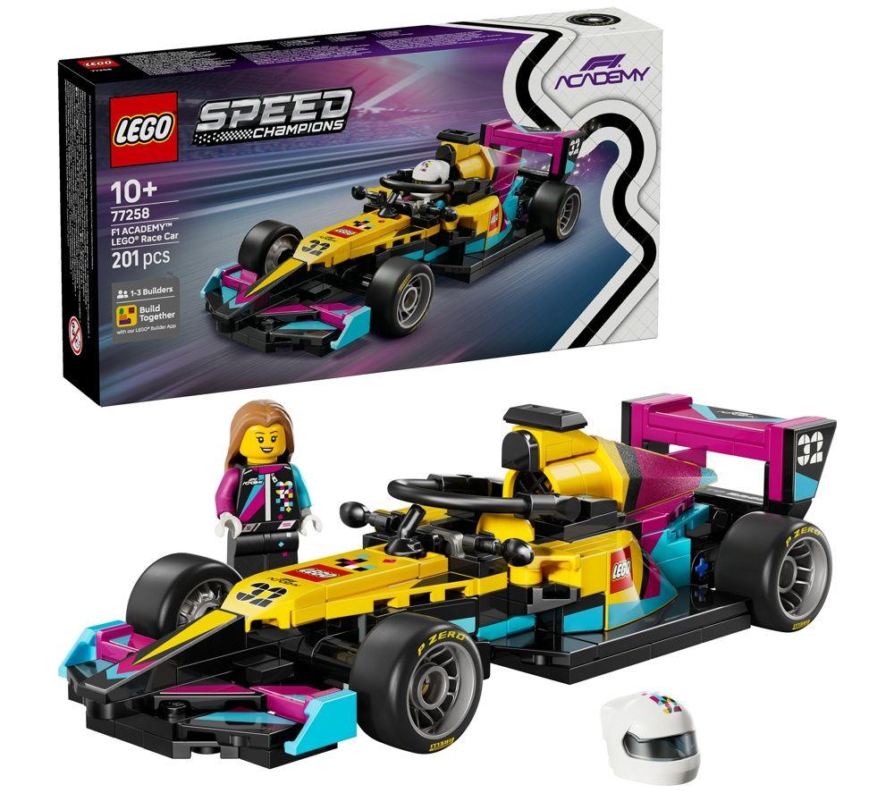 LEGO  Speed Champions 77258 F1 ACADEMY Race Car Set image number 3 of 3