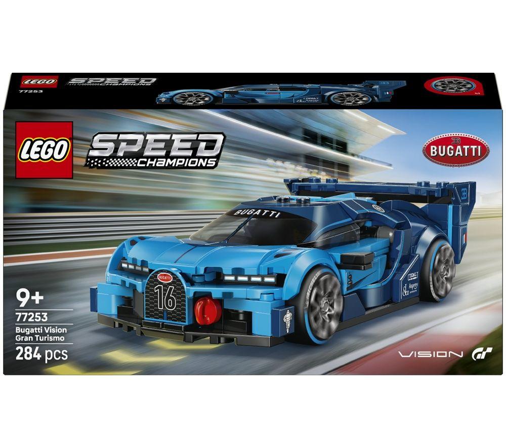 LEGO Speed Champions 77253 Bugatti Vision GT Hyper Sports Car Set image number 3 of 5