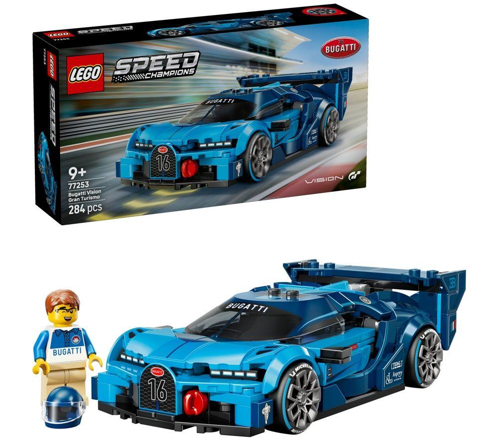 LEGO Speed Champions 77253 Bugatti Vision GT Hyper Sports Car Set image number 5 of 5