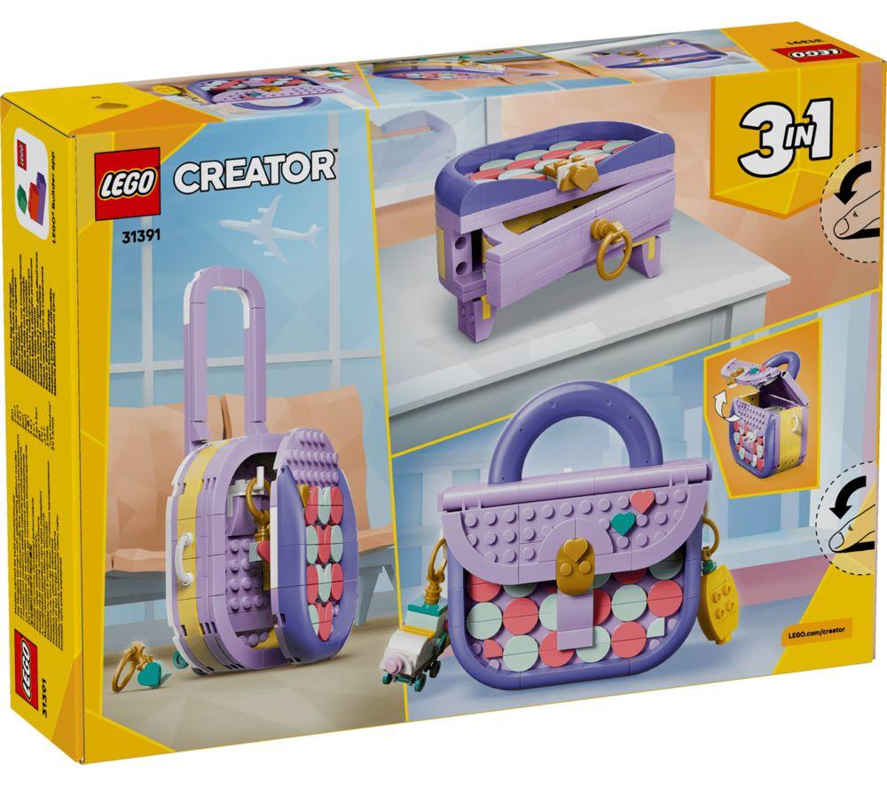 LEGO Creator 3-in-1 31391 Art Fashion Bag with Storage Set image number 3 of 10
