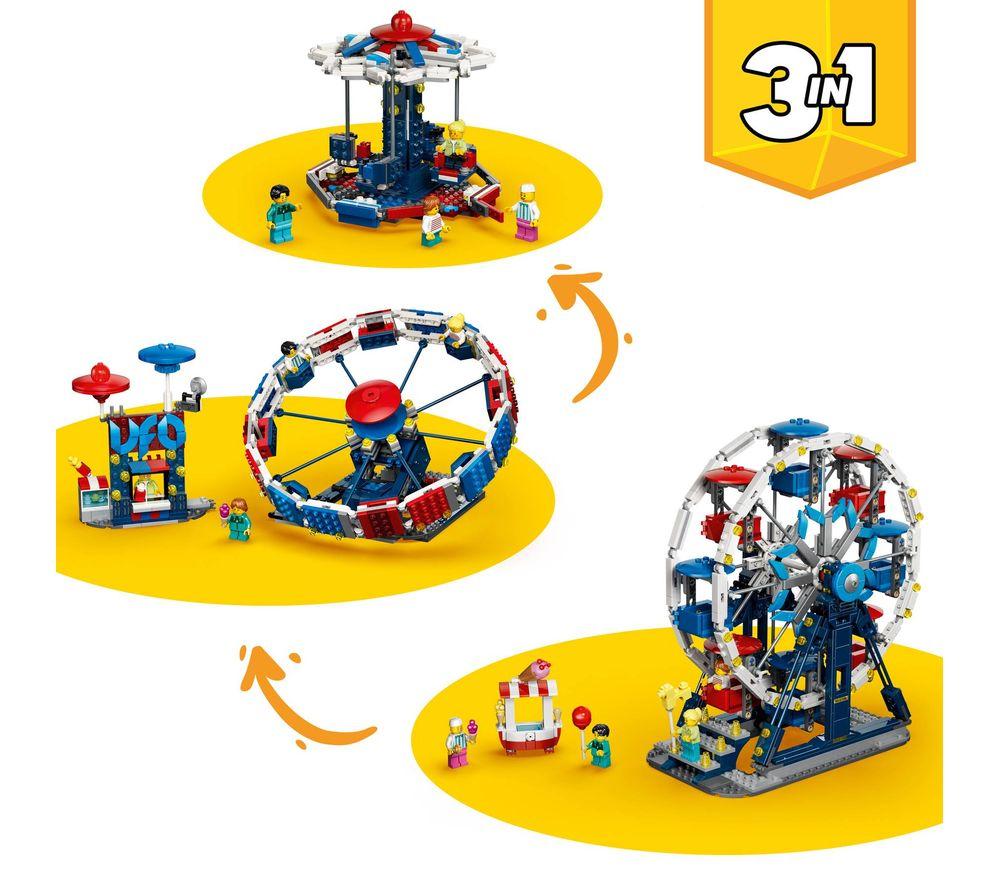 LEGO Creator 3-in-1 31389 Iconic Ferris Wheel Set image number 2 of 12